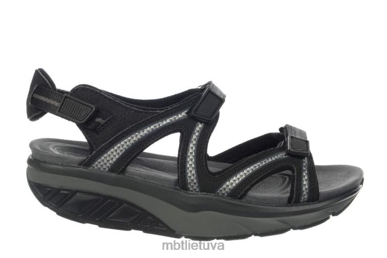 sandalai 446LN212 MBT lelija 6 moterys juoda/anglies pilka